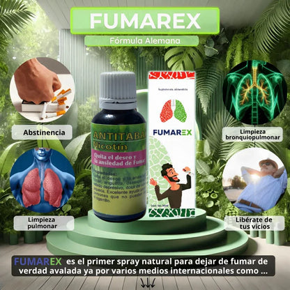 Fumarex®: Spray natural para dejar de fumar🚭